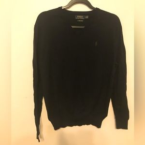 Polo cotton sweater